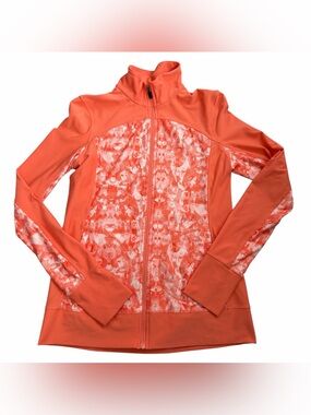 Eddie Bauer Coral Zip-Front Athletic Jacket